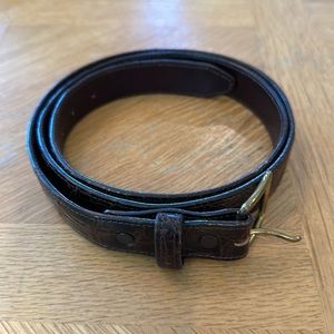 Alligator Brown Belt